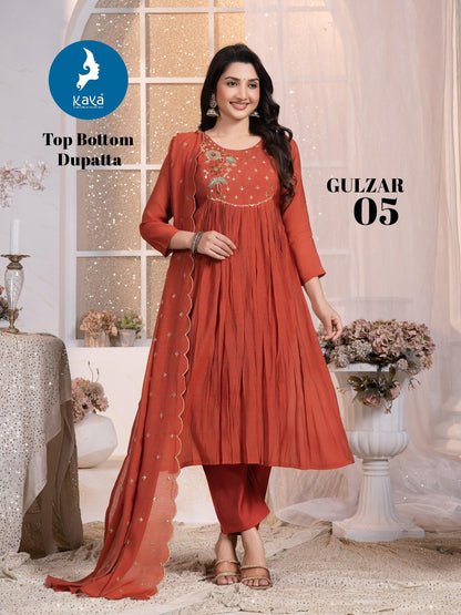 Gulzar Kaya Mul Readymade Pant Style Suits Manufacturer Ahmedabad