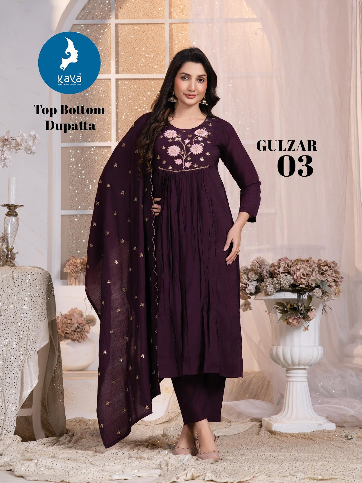 Gulzar Kaya Mul Readymade Pant Style Suits Manufacturer Ahmedabad