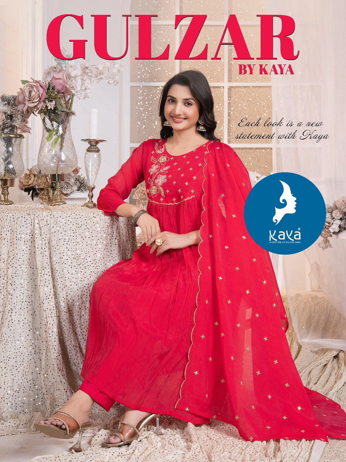Gulzar Kaya Mul Readymade Pant Style Suits Manufacturer Ahmedabad