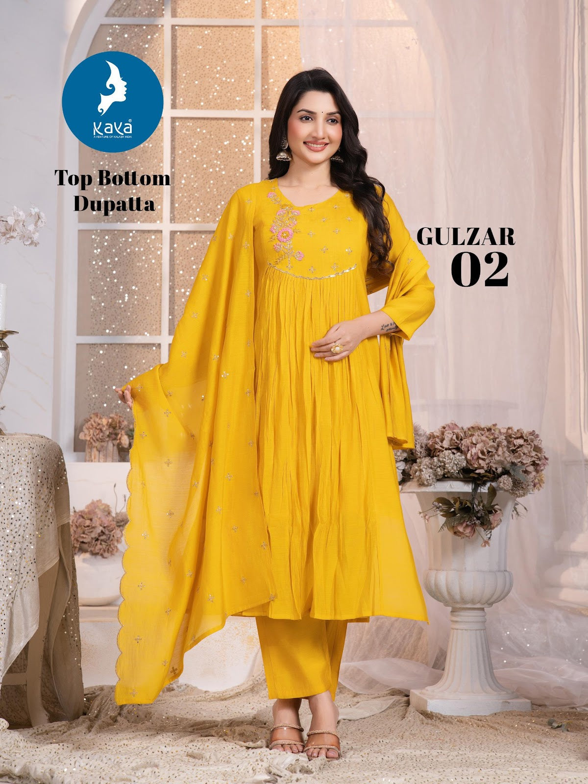 Gulzar Kaya Mul Readymade Pant Style Suits Manufacturer Ahmedabad