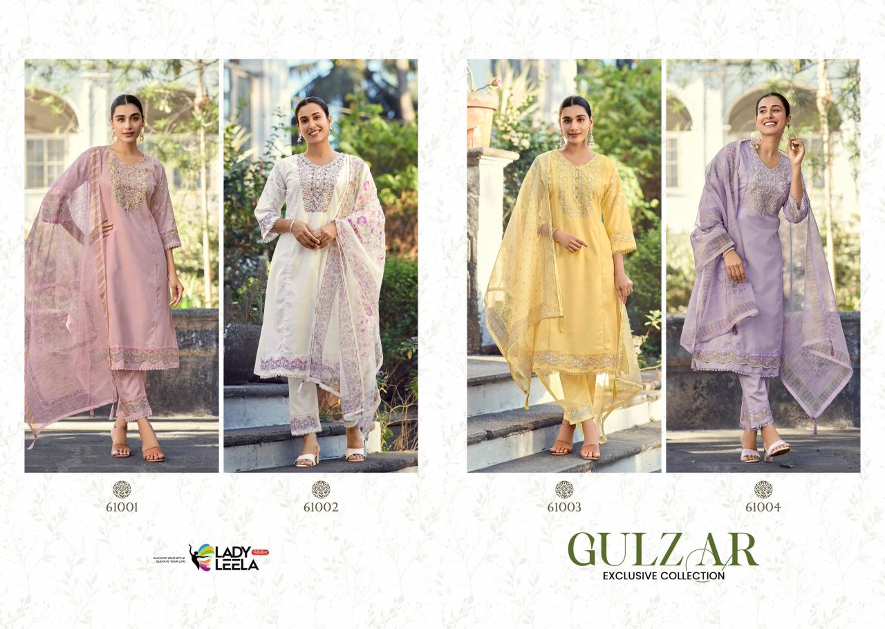 Gulzar Ladyleela Readymade Pant Style Suits Exporter India