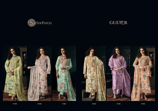 Gulzar Sadhana Cotton Pakistani Salwar Suits Exporter Ahmedabad