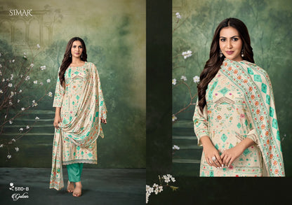 Gulzar Simar Viscose Pashmina Suits Exporter India