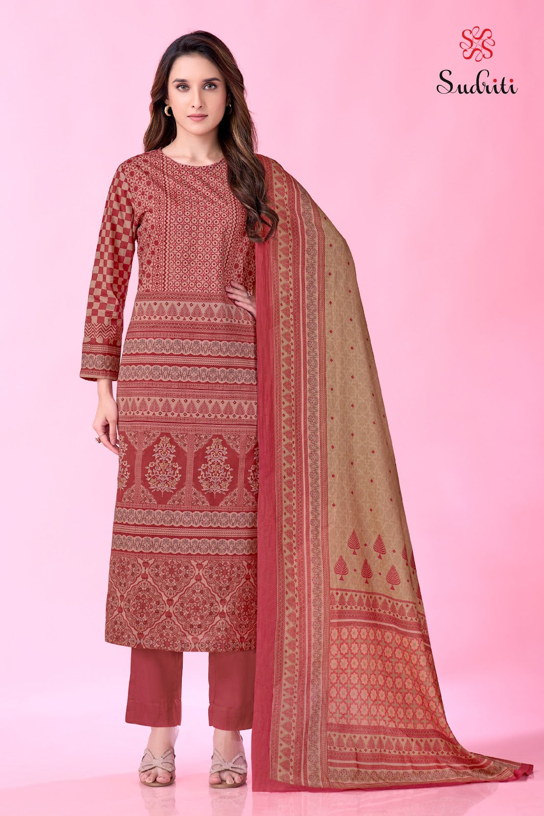 Gulzar Vibes Sudriti Sahiba Pure Cotton Pant Style Suits Wholesale Rate