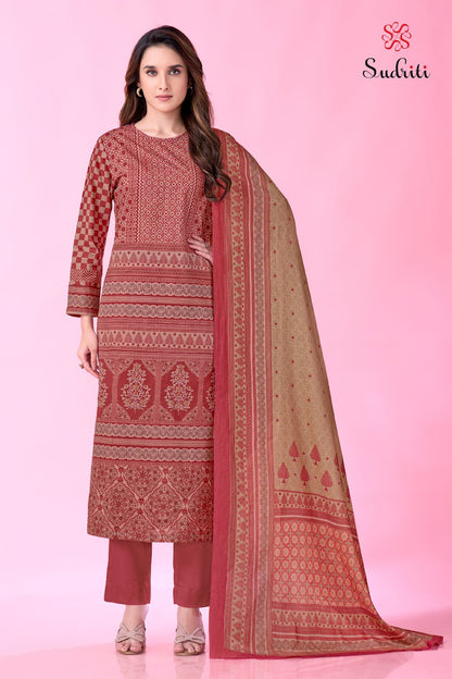 Gulzar Vibes Sudriti Sahiba Pure Cotton Pant Style Suits Wholesale Rate