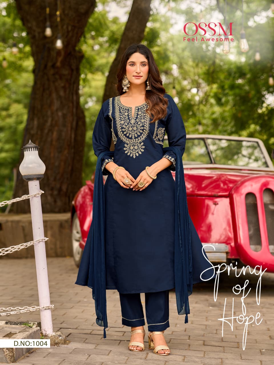 Gulzar Vol 2 Ossm Roman Silk Readymade Pant Style Suits Manufacturer India