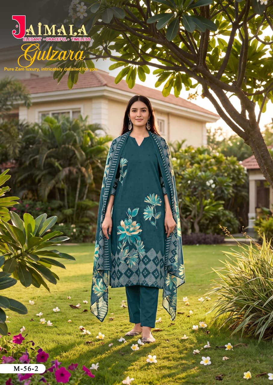 Gulzara Jaimala Pure Zam Karachi Readymade Suits Wholesaler India