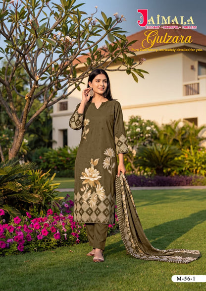 Gulzara Jaimala Pure Zam Karachi Readymade Suits Wholesaler India