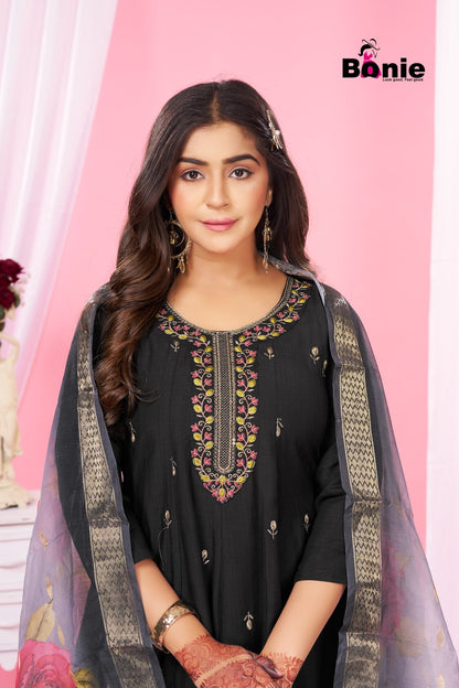 Gulzhar Bonie Vatican Readymade Anarkali Suits Wholesale Price