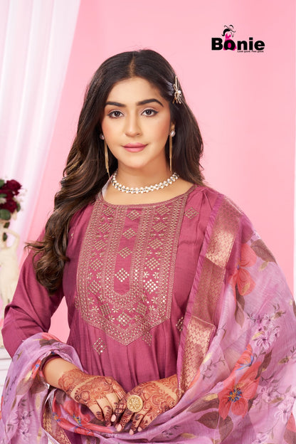 Gulzhar Bonie Vatican Readymade Anarkali Suits Wholesale Price
