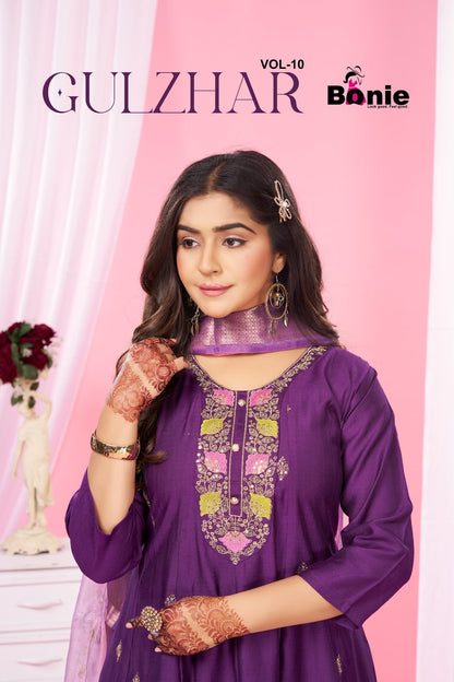 Gulzhar Bonie Vatican Readymade Anarkali Suits Wholesale Price