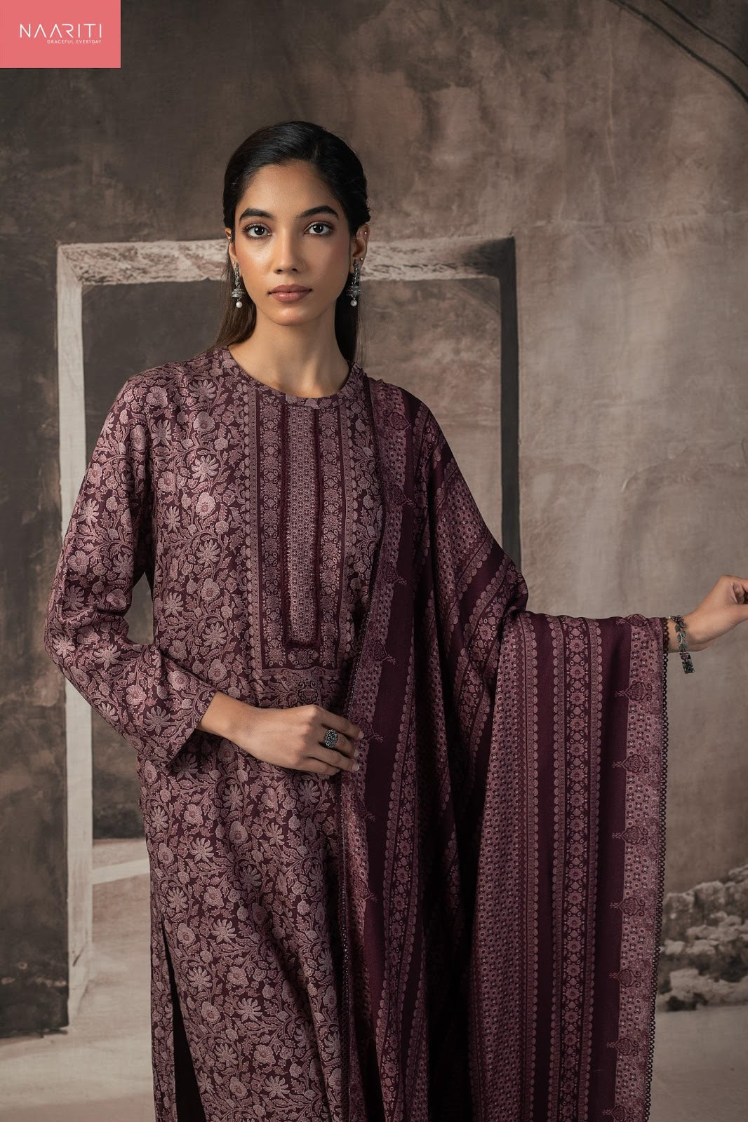 Gunaar Naariti Pashmina Suits Wholesale Rate