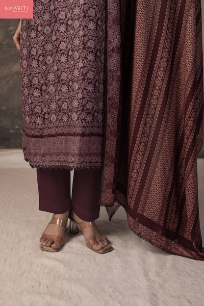 Gunaar Naariti Pashmina Suits Wholesale Rate