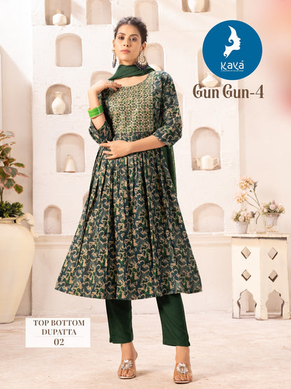 Gungun 4 Kaya Capsule Readymade Pant Style Suits Manufacturer