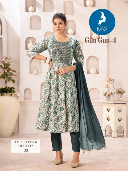 Gungun 4 Kaya Capsule Readymade Pant Style Suits Manufacturer