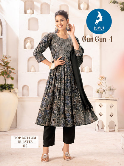Gungun 4 Kaya Capsule Readymade Pant Style Suits Manufacturer