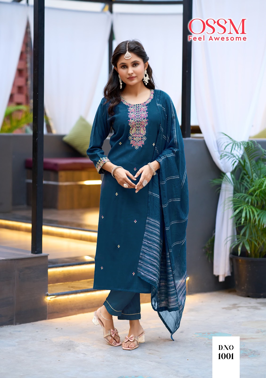 Gungun New Ossm Vetican Silk Readymade Pant Style Suits Manufacturer