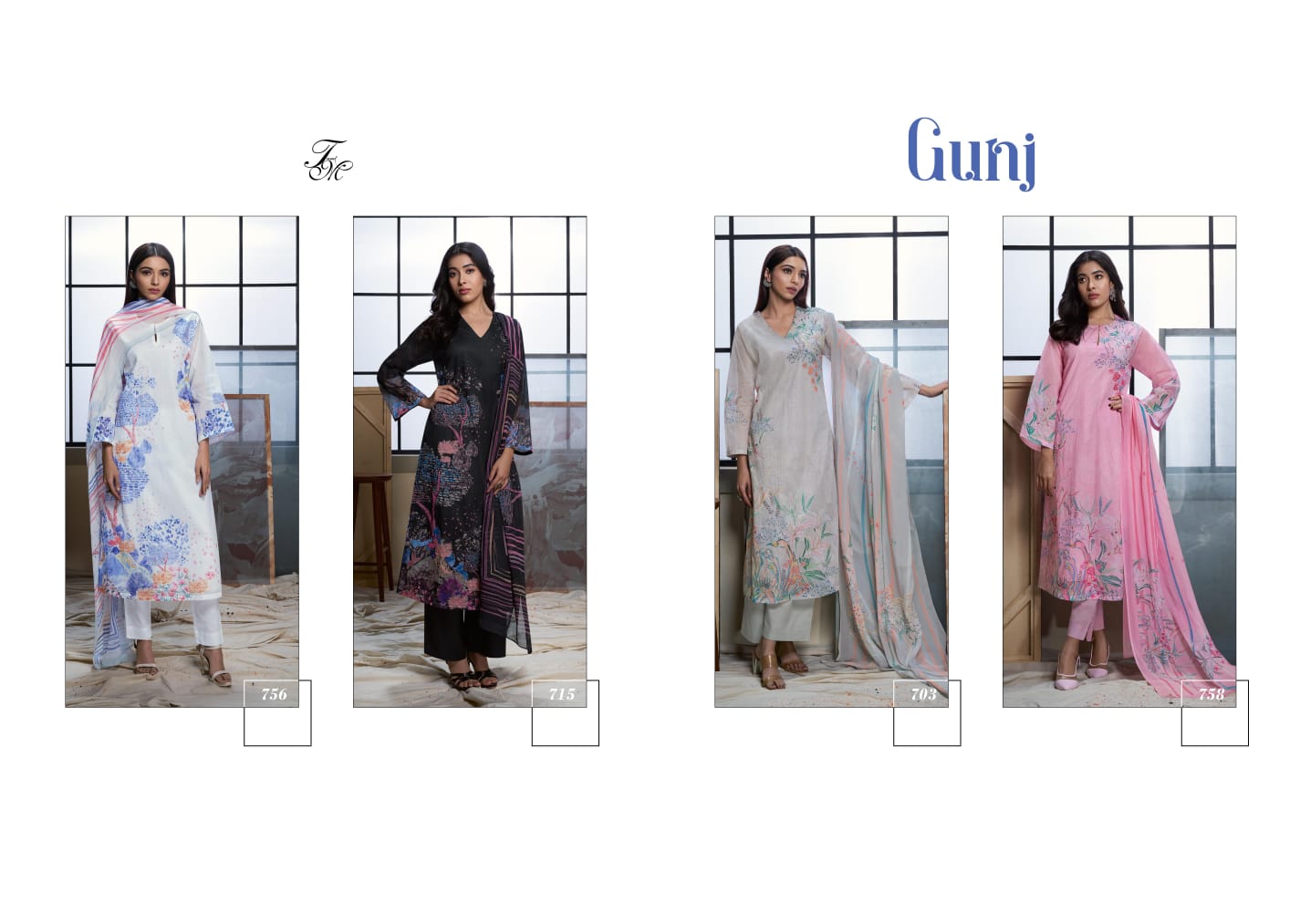 Gunj Tm Pant Style Suits