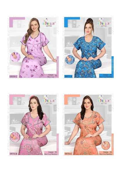 Gunjan Bizy Lizy Belly Bombay Night Gowns Manufacturer