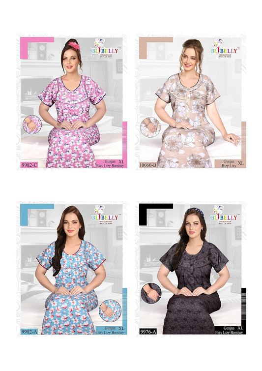 Gunjan Bizy Lizy Belly Bombay Night Gowns Manufacturer