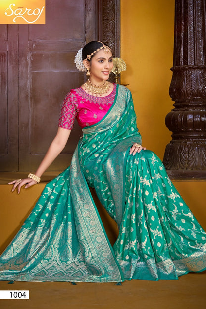 Gunjan Silk Saroski Vol 1 Saroj Sarees Manufacturer