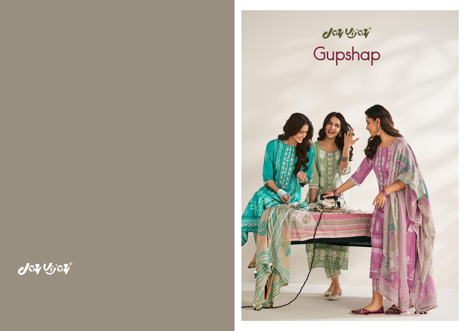 Gupshup Jay Vijay Pure Cotton Pant Style Suits Wholesale