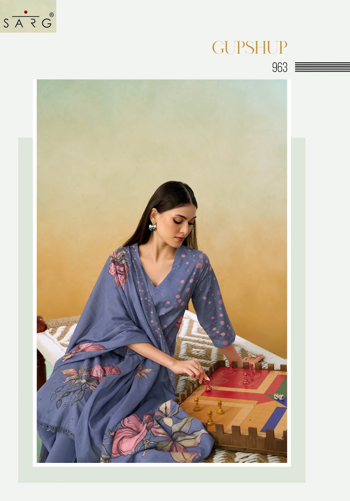 Gupshup Sarg Cotton Pant Style Suits Manufacturer Ahmedabad