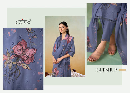 Gupshup Sarg Cotton Pant Style Suits Manufacturer Ahmedabad