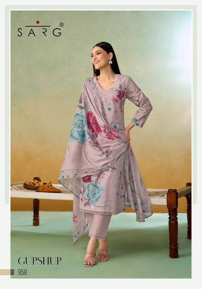 Gupshup Sarg Cotton Pant Style Suits Manufacturer Ahmedabad
