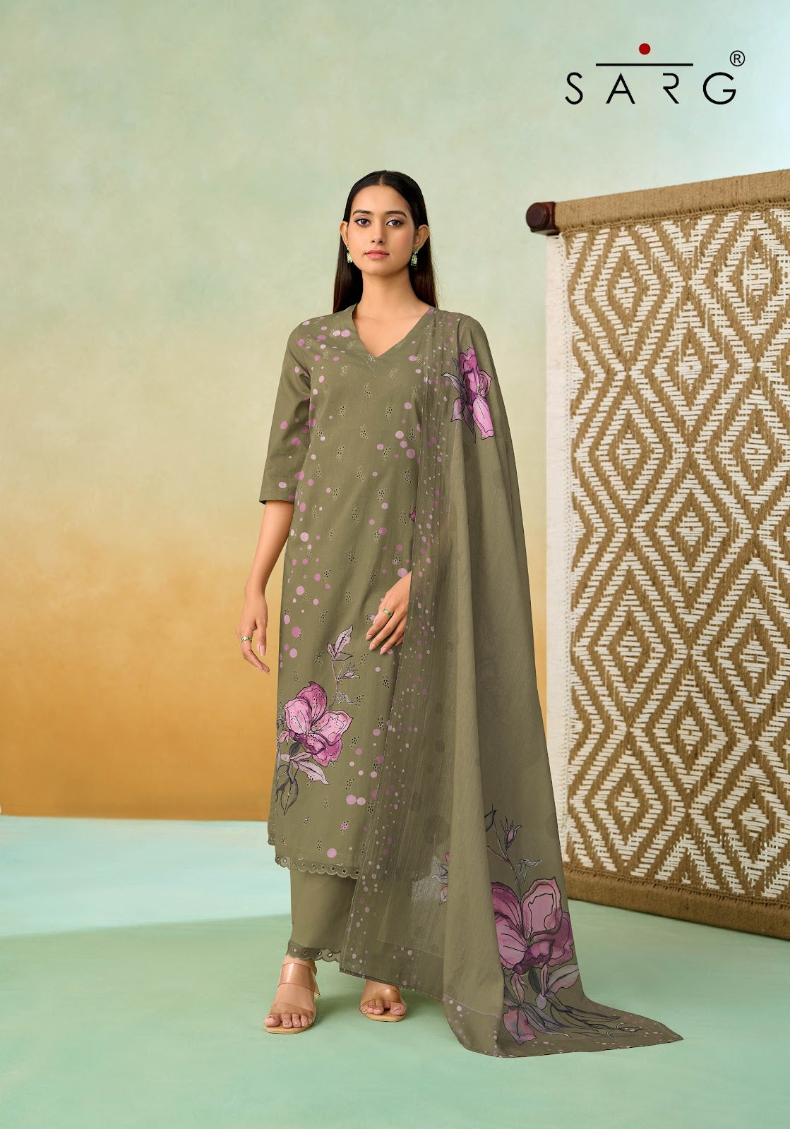 Gupshup Sarg Cotton Pant Style Suits Manufacturer Ahmedabad