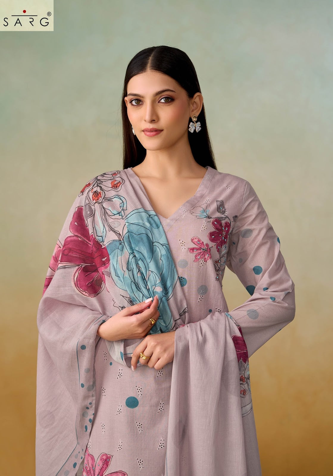 Gupshup Sarg Cotton Pant Style Suits Manufacturer Ahmedabad