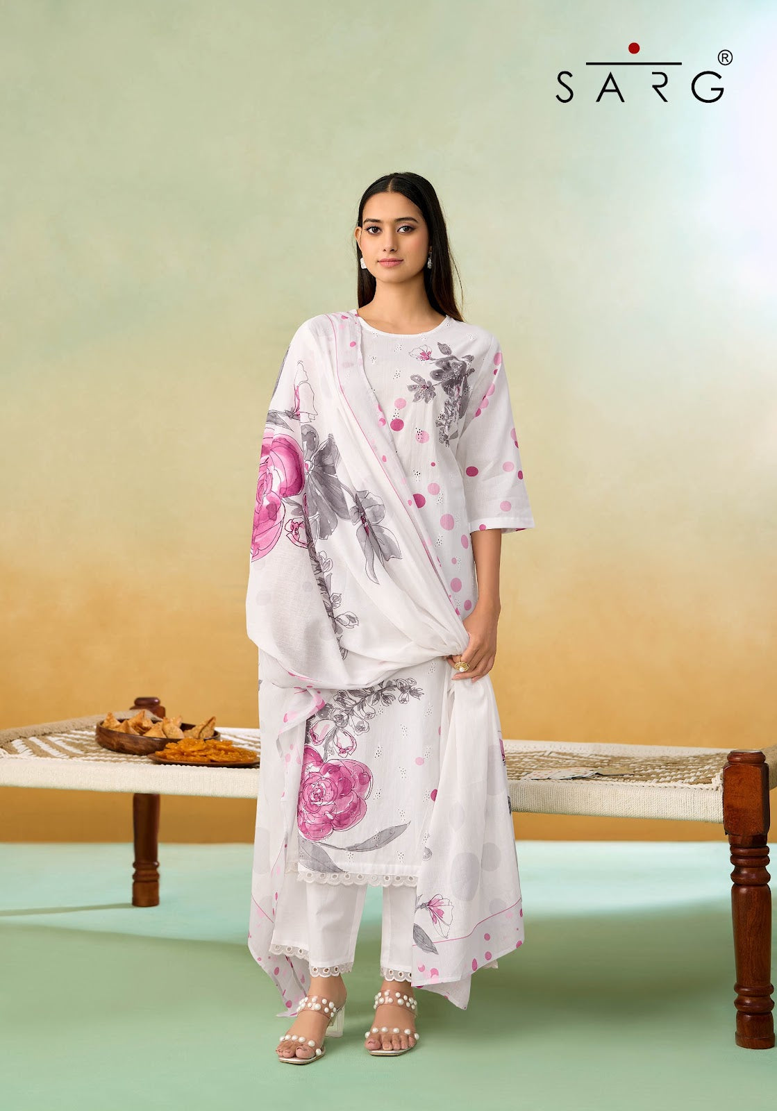 Gupshup Sarg Cotton Pant Style Suits Manufacturer Ahmedabad