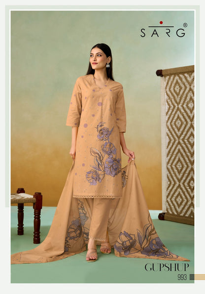 Gupshup Sarg Cotton Pant Style Suits Manufacturer Ahmedabad