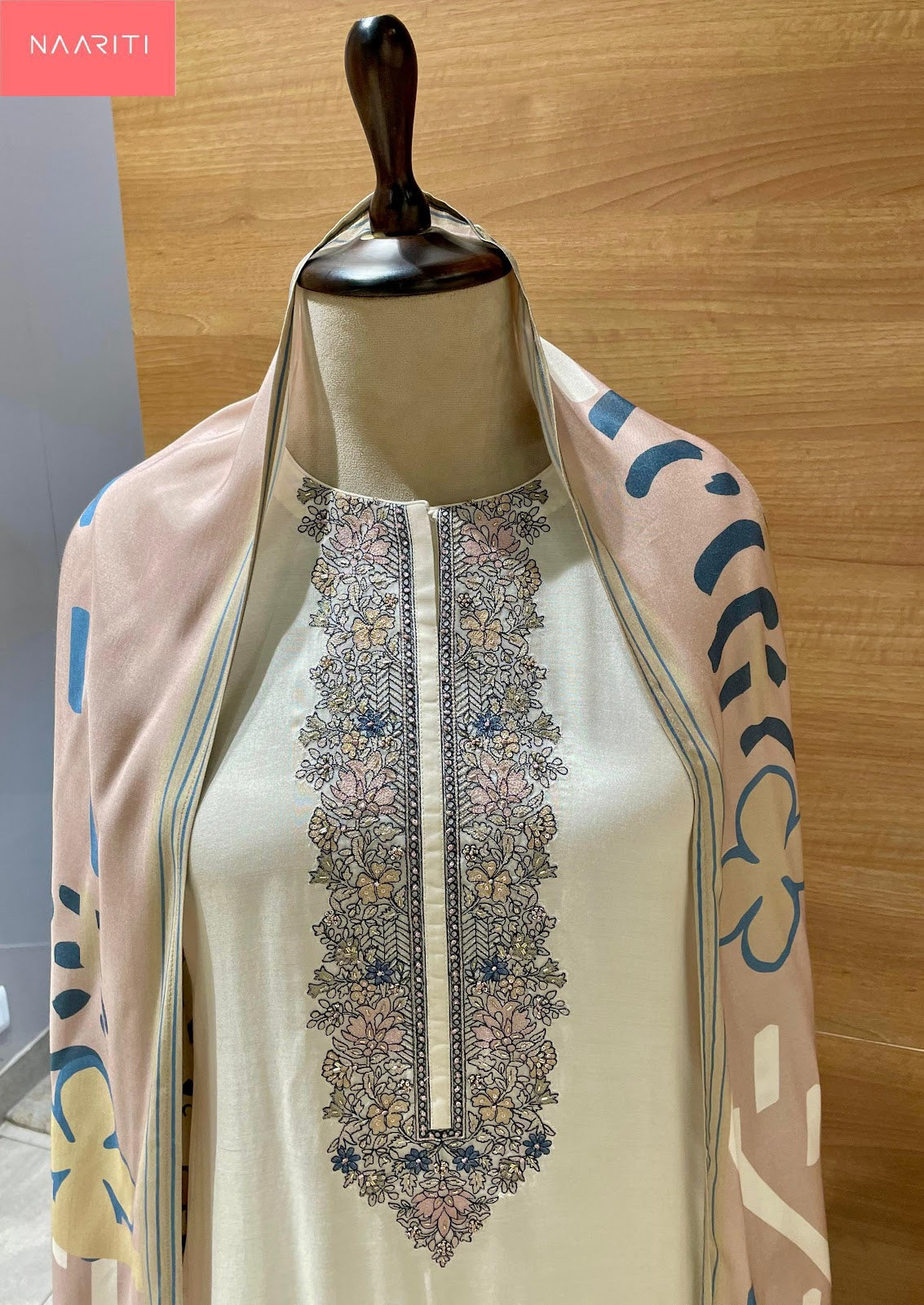 Gurfeen Naariti Muslin Pant Style Suits Exporter India