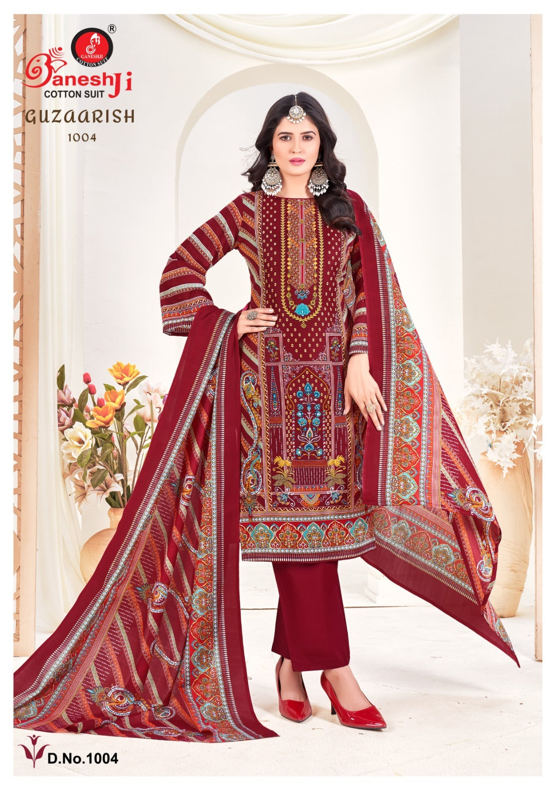 Guzaarish Vol 1 Ganeshji Cotton Karachi Salwar Suits Exporter Ahmedabad