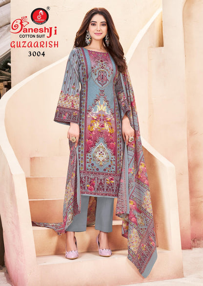 Guzaarish Vol 3 Ganeshji Soft Cotton Karachi Salwar Suits Wholesale Price