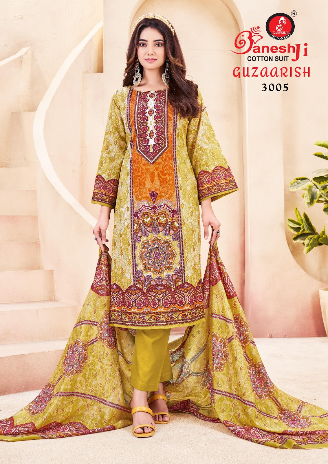 Guzaarish Vol 3 Ganeshji Soft Cotton Karachi Salwar Suits Wholesale Price