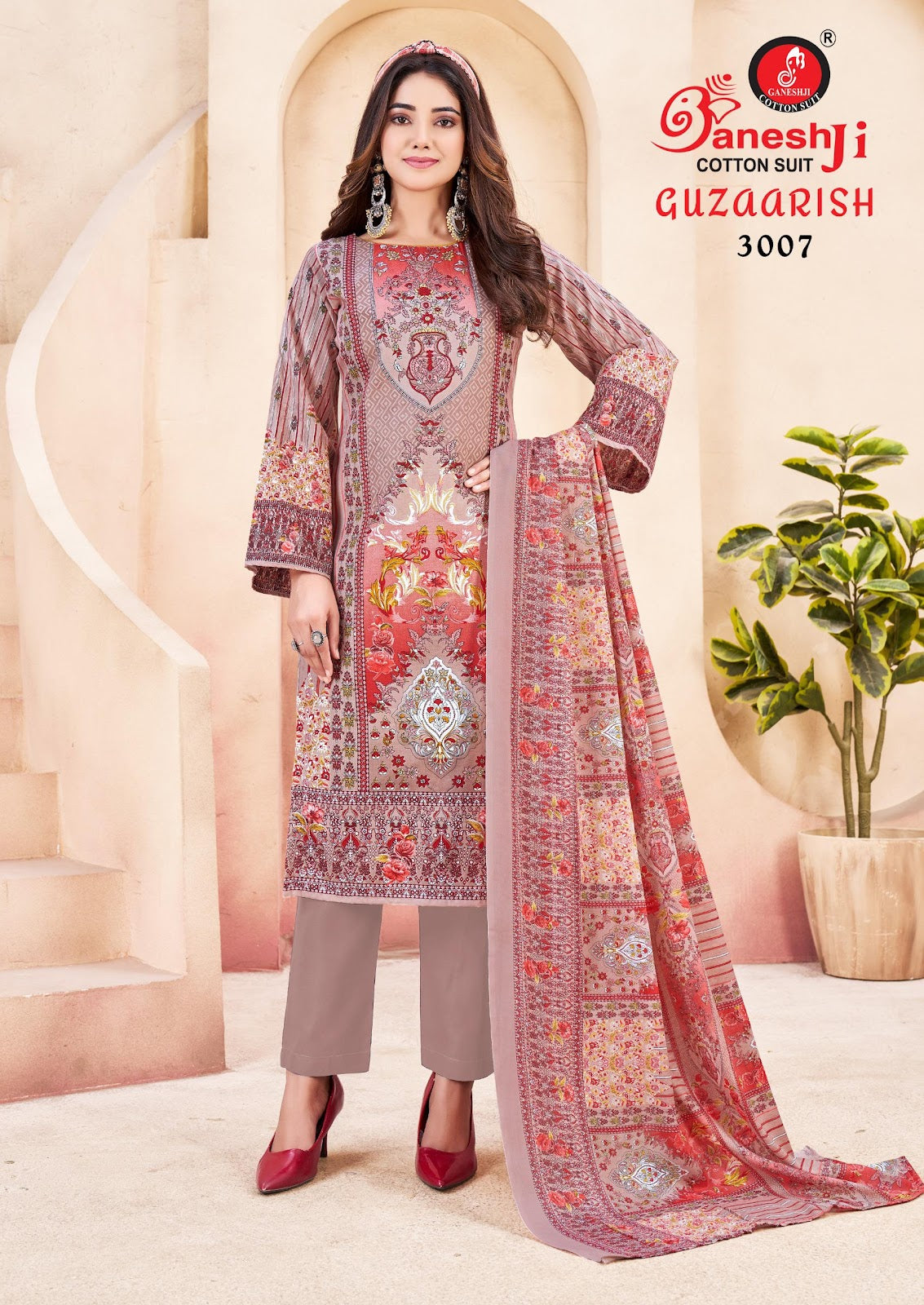 Guzaarish Vol 3 Ganeshji Soft Cotton Karachi Salwar Suits Wholesale Price