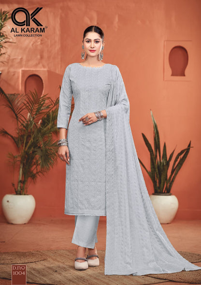 Guzarish Al Karam Cotton Karachi Salwar Suits Manufacturer Gujarat
