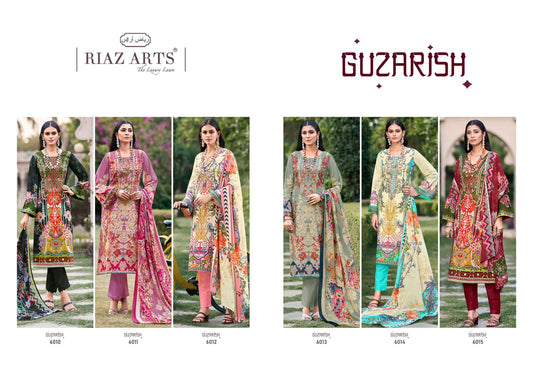 Guzarish Riaz Art Lawn Karachi Salwar Suits Exporter Ahmedabad