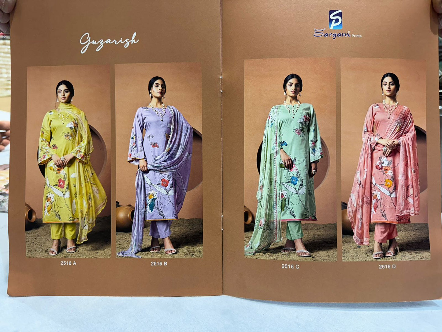 Guzarish Sargam Prints Pure Jam Pant Style Suits Manufacturer Gujarat