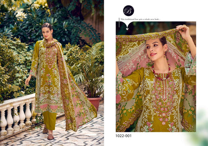 Guzarish Vol 19 Belliza Designer Studio Cotton Karachi Salwar Suits Wholesaler India