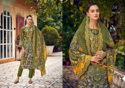 Guzarish Vol 19 Belliza Designer Studio Cotton Karachi Salwar Suits Wholesaler India
