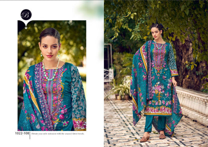 Guzarish Vol 19 Belliza Designer Studio Cotton Karachi Salwar Suits Wholesaler India