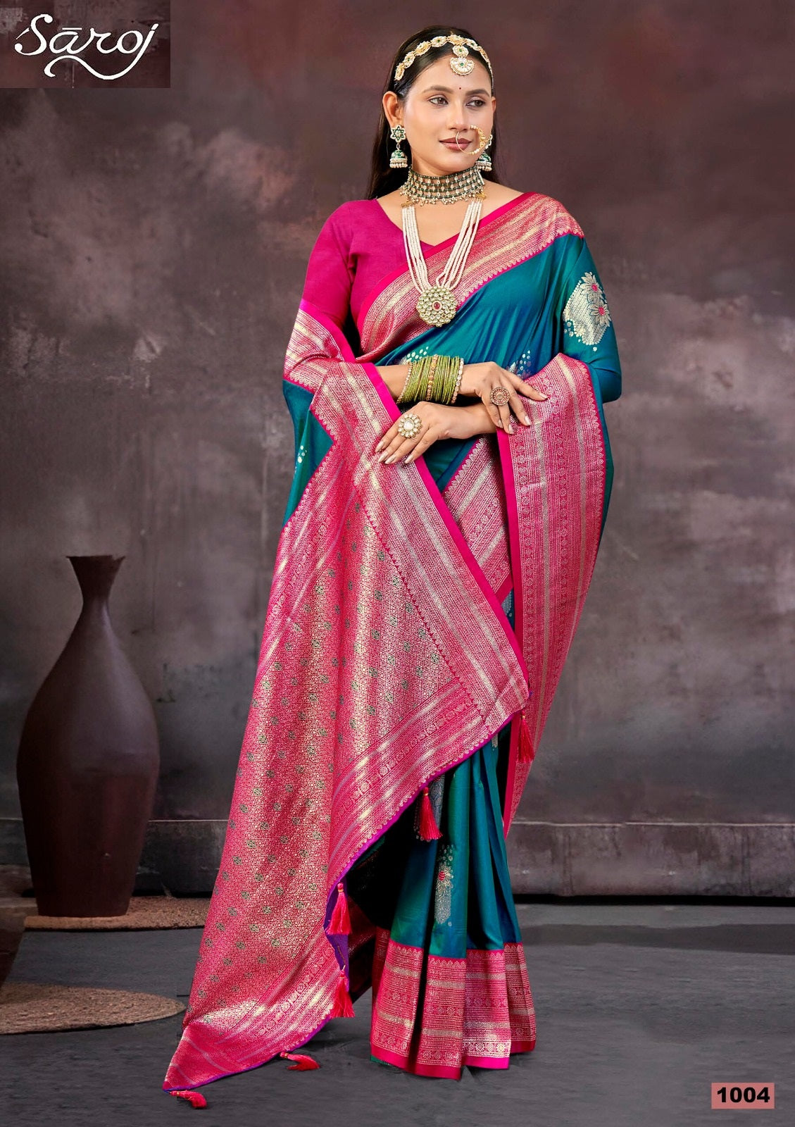 Guzarish Vol 1 Saroj Silk Sarees Exporter Gujarat