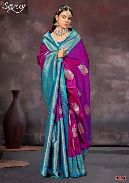 Guzarish Vol 1 Saroj Silk Sarees Exporter Gujarat