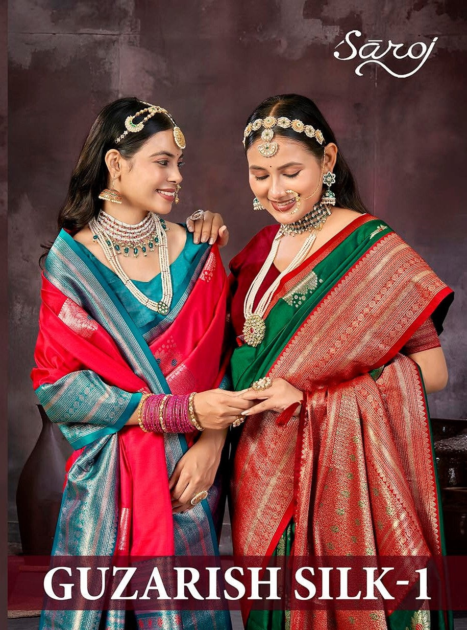 Guzarish Vol 1 Saroj Silk Sarees Exporter Gujarat