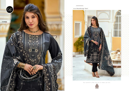Guzarish Vol 21 Belliza Designer Studio Cotton Karachi Salwar Suits Manufacturer Ahmedabad