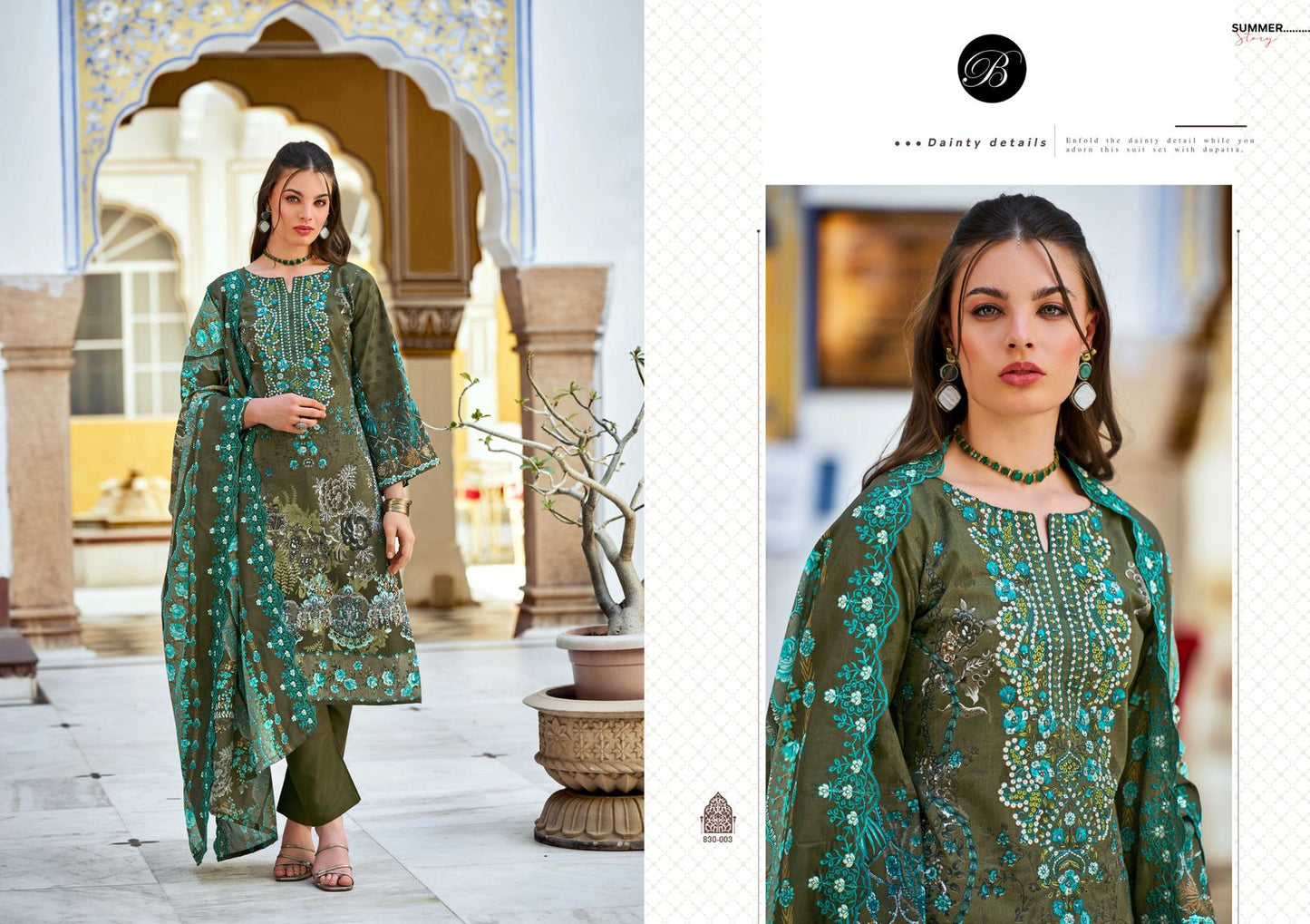 Guzarish Vol 21 Belliza Designer Studio Cotton Karachi Salwar Suits Manufacturer Ahmedabad