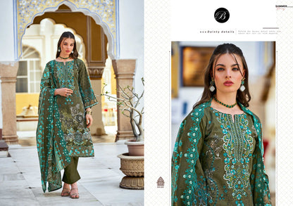 Guzarish Vol 21 Belliza Designer Studio Cotton Karachi Salwar Suits Manufacturer Ahmedabad